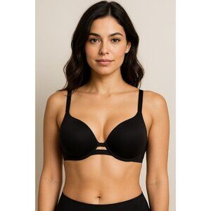 Simply Perfect by Warner’s Black Underwire Bra 38D – Everyday T-Shirt Comfort